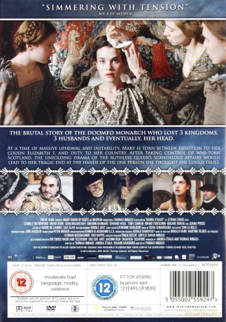 Mary Queen Of Scots (Maria, królowa Szkotów) [DVD]