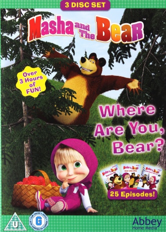 Masha And The Bear: Where Are You Bear? (Masza i Niedźwiedź) [3DVD]