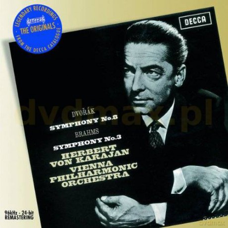Herbert Von Karajan: Brahms: Symph.3, Dvorak: Symph.8 (Originals) [CD]
