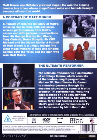Matt Monro - The Man And His Music [2DVD]