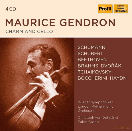 Maurice Gendron: Maurice Gendron: Charm and Cello [4CD]