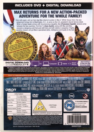 Max 2: White House Hero [DVD]