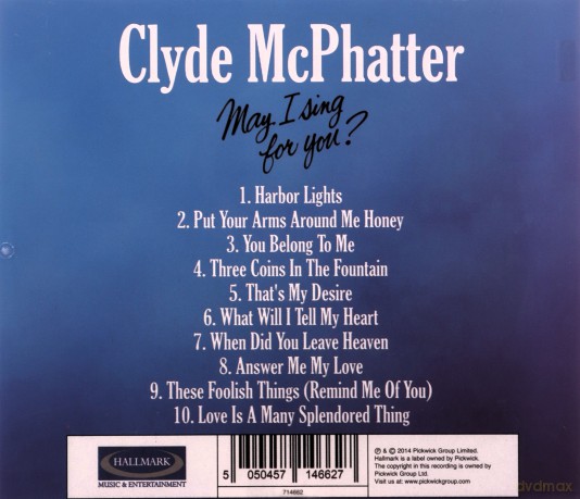 Clyde Mcphatter: May I Sing For You [CD]