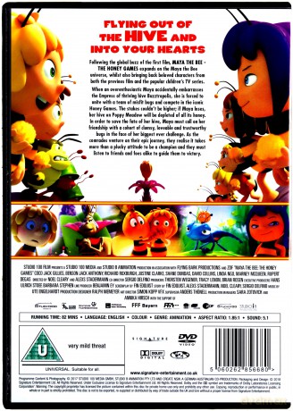 Maya The Bee - The Honey Games (Pszczółka Maja: Miodowe igrzyska) [DVD]