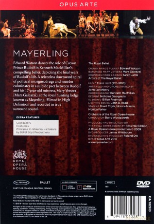 Royal Ballet: Mayerling [DVD]