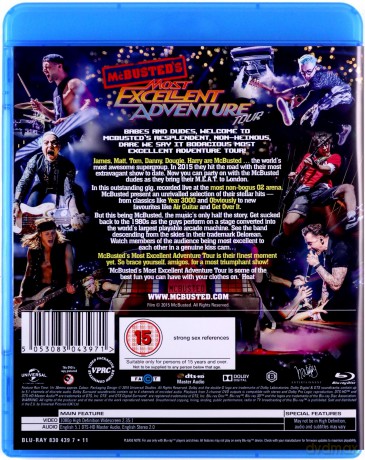 McBusted: McBusteds Most Excellent Adventure [Blu-Ray]
