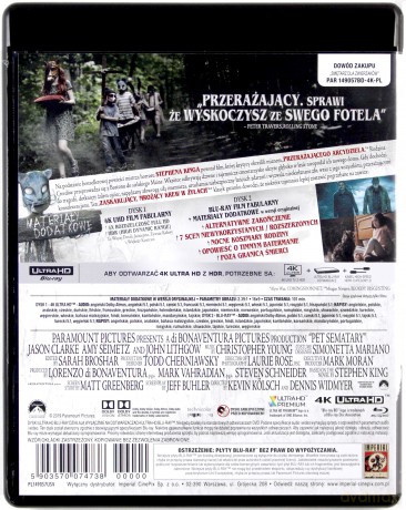 Smętarz dla zwierzaków [Blu-Ray 4K]+[Blu-Ray]