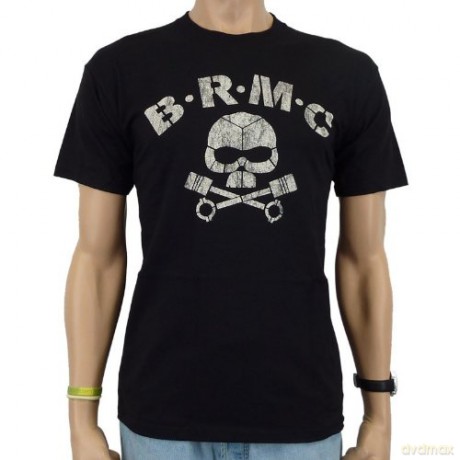Black Rebel Motorcycle Club: White Logo, Black, Men's (XL) [T-Shirt]