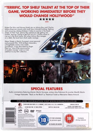 Mean Streets (Ulice nędzy) [DVD]