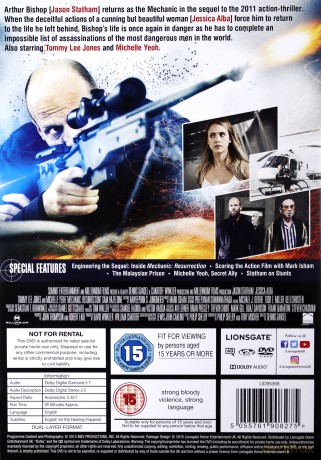 Mechanic - Resurrection (Mechanik: Konfrontacja) [DVD]