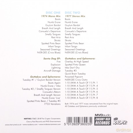 Residents: Meet The Residents [2CD]