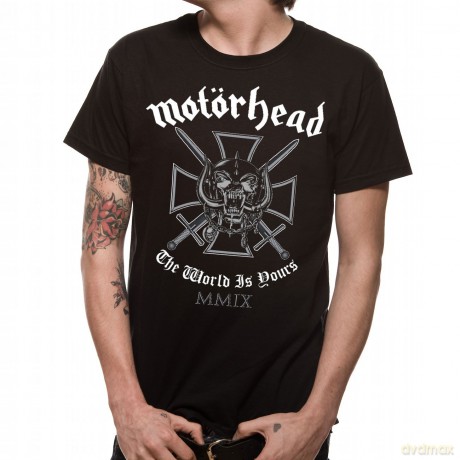 Motorhead: In Cross, Black, Men's (L) [T-Shirt]