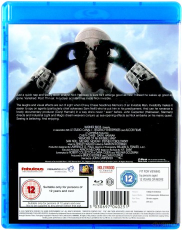 Memoirs Of An Invisible Man (Wspomnienia niewidzialnego człowieka) [Blu-Ray]