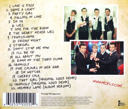 Mcfly: Memory Lane - The Best Of [CD]