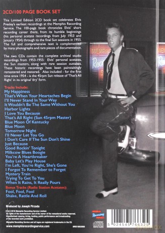 Elvis Presley: Memphis Recording Service: The Complete Works 1953 - 1955 (+ 100 Page Hard Book) [3CD]