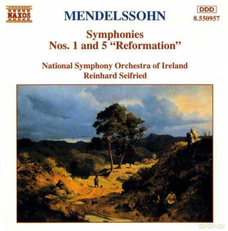 Irish Nsoseifried: Mendelssohnsymphonies 1 5 [CD]