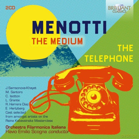 Italian Po: Menotti/The Medium The Telephone [2CD]