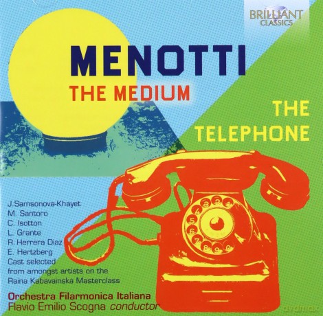 Italian Po: Menotti/The Medium The Telephone [2CD]