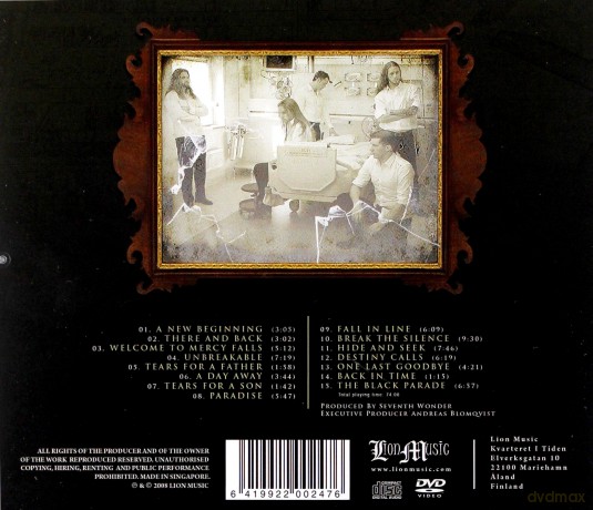 Seventh Wonder: Mercy Falls [CD]