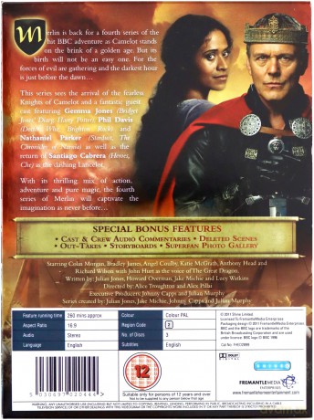 Merlin Season 4 Volume 1 (Przygody Merlina) [3DVD]