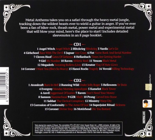 Metal Anthems [2CD]