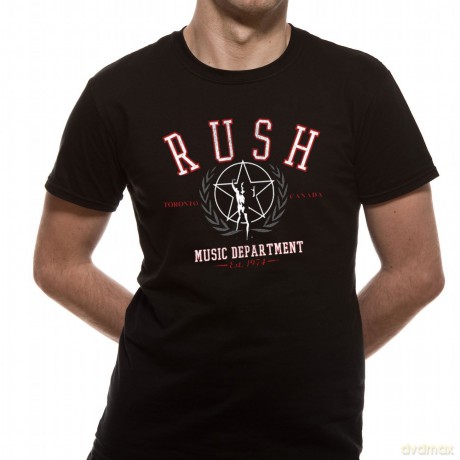 Rush: Dept, Black, Men's (S) [T-Shirt]