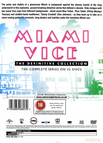 Miami VIce Series 15 2015 Repackage (Policjanci z Miami) [32DVD]