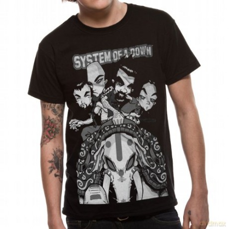 System Of A Down: Boom, Black, Men's (XL) [T-Shirt]