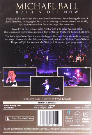 Michael Ball Both Sides Now Live Tour 2013 [DVD]