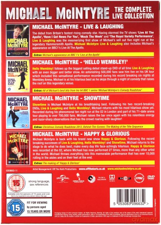 Michael Mcintyre Live Collection [4DVD]
