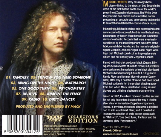Michael White: Michael White [CD]