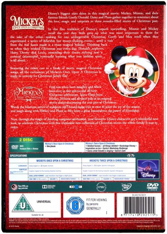 Mickey Oncetwice Upon Christmas Duo [2DVD]