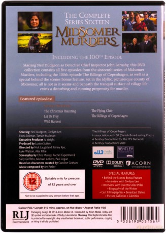 Midsomer Murders Season 16 (Morderstwa w Midsomer) [5DVD]