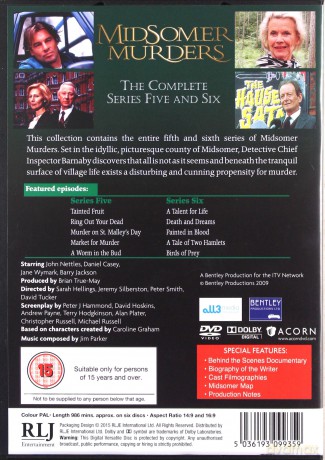 Midsomer Murders Season 5-6 (Morderstwa w Midsomer) [6DVD]