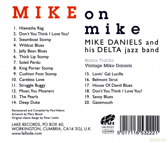 Mike Daniels: Mike On Mike [CD]