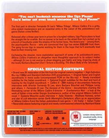 Milano Calibro 9 [Blu-Ray]+[DVD]