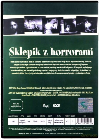 Sklepik z horrorami [DVD]