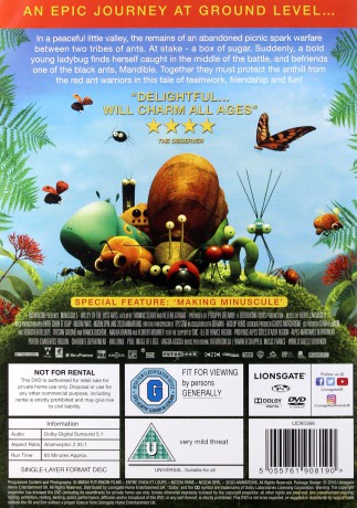 Minuscule - Valley Of The Lost Ants (Robaczki z zaginionej doliny) [DVD]
