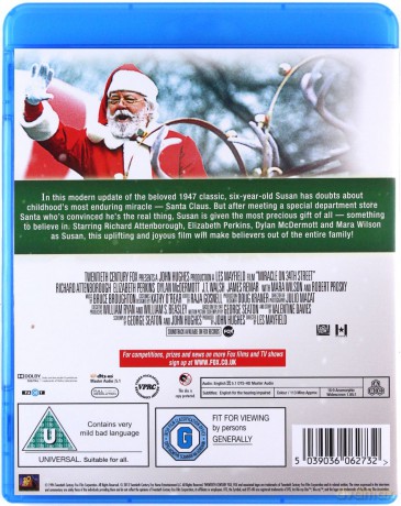 Miracle on 34th Street (Cud na 34. Ulicy) [Blu-Ray]