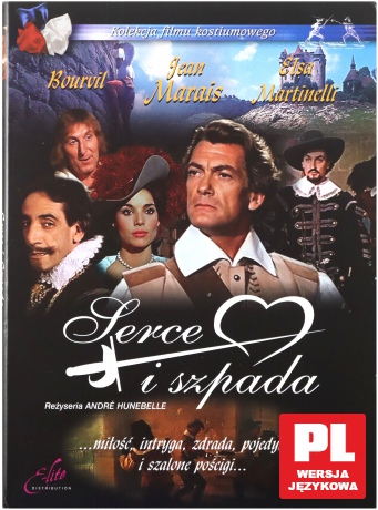 Serce i szpada (Kolekcja filmu kostiumowego) (booklet) [DVD]