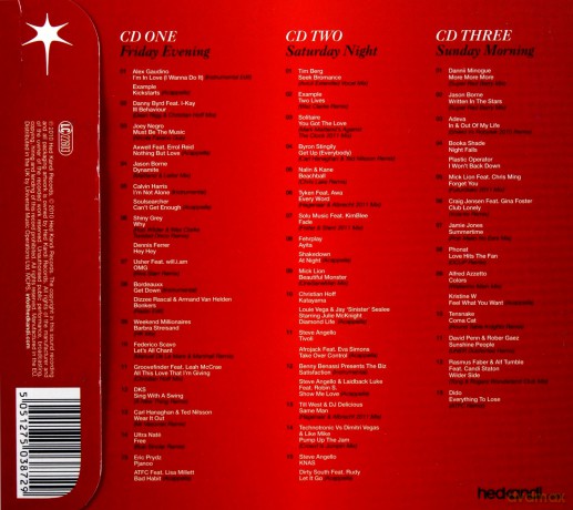 Hed Kandi: The Remix 2011 (digipack) [3CD]