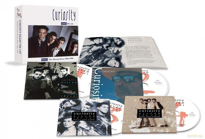 Curiosity Killed The Cat: Misfits - The Mercury Years 1986-1990 [4CD]
