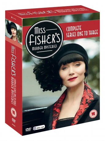 Miss Fishers Murder Mysteries Complete Season 1-3 (Zagadki kryminalne panny Fisher) [5DVD]