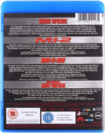 Mission Impossible 1-4 [4xBlu-Ray]