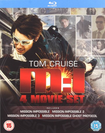 Mission Impossible 1-4 [4xBlu-Ray]