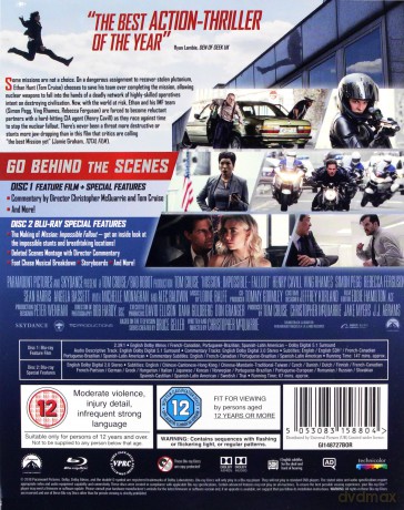 Mission: Impossible 6 - Fallout [2xBlu-Ray]