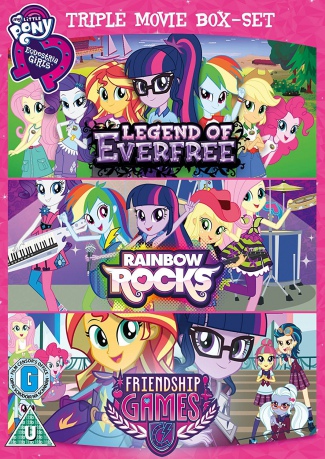 Mlp Equestria Girls - Triple Box [3DVD]