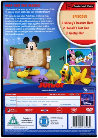 Mmch Mickeys Treasure Hunt (Klub przyjaciół Myszki Miki) [DVD]