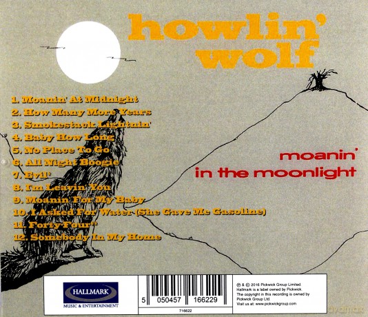 Howlin Wolf: Moanin In The Moonlight [CD]