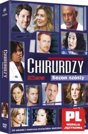 Chirurdzy sezon 6 [BOX] [6DVD]